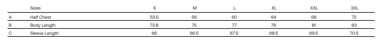 Size Guide