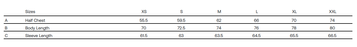 Size Guide