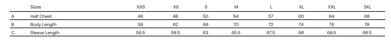 Size Guide