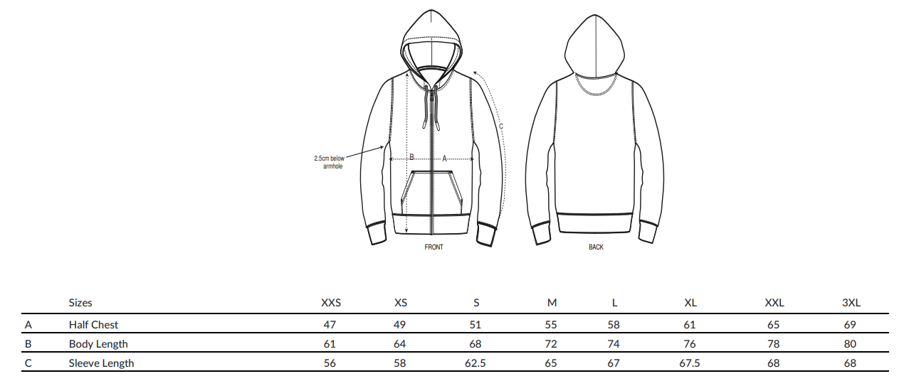 Size Guide