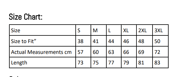 Size Guide