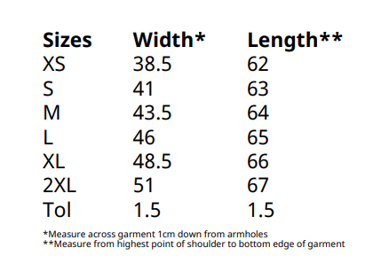 Size Guide
