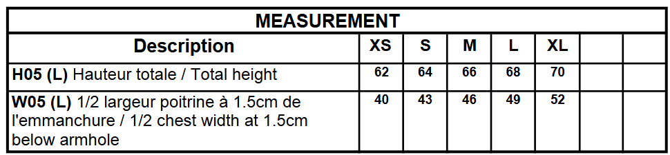 Size Guide