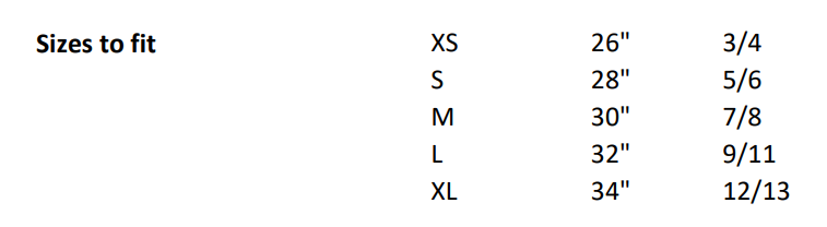 Size Guide