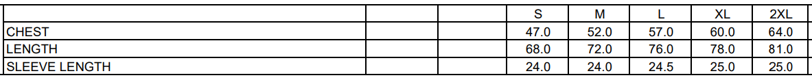 Size Guide