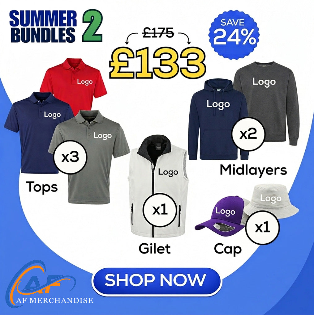 Summer Workwear Bundle 2 - Complete 7-Piece Custom Branded Kit