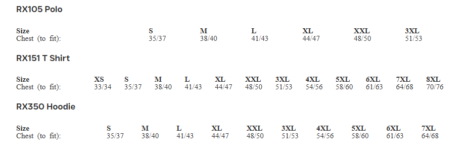 Size Guide