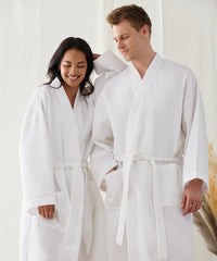 Waffle robe