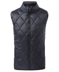 Diamond pane padded gilet